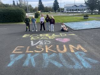 Þátttökuverðlaun Göngum í skólann 2025
