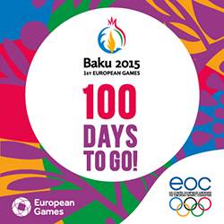 100 dagar til Evrópuleika í Baku