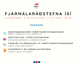 Fjármálaráðstefna ÍSÍ verður 14. nóvember